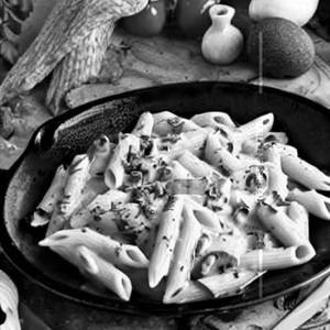 Wild mushroom alfredo  (v)