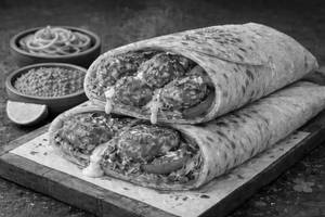 Peri Peri Soya Tikka Roll