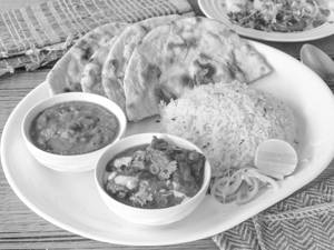 Chicken Thali 