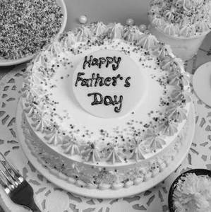 Father's Day Butterscotch Cake