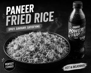Paneer Fried Rice + Campa Power Up/cola