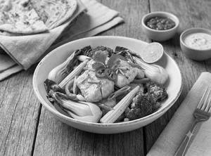 Fish And Vegetables Stir Fry