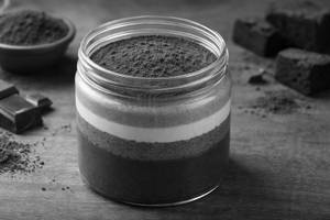 Tripple Chocolate Brownie   mousse