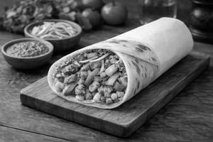 Mix Veg Shawarma Roll