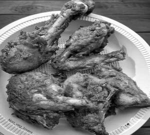 Joint leg oil fry