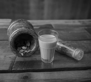 Masala Tea + Fries