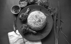 Chicken Fried Rice with Lollipop [8 Pieces]