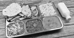Dinner full Thali with Sweet