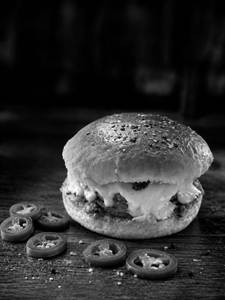 Chicken Jalapeno Burger