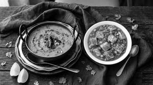 Matar paneer with dal fry combo