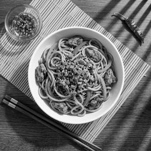 Chicken Noodles + Free Dessert