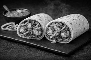 Masala Paneer Tikka Rommali Roll