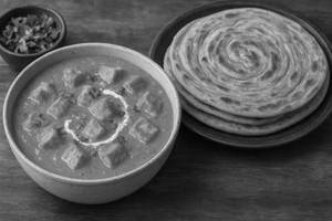 Panner Butter Masala With 2 Laccha Parantha