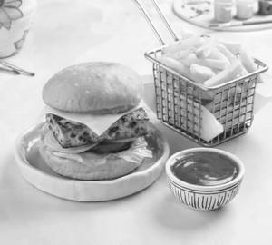 Peri Peri Paneer Burger
