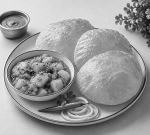 Aloo Puri [4 Pieces]