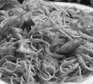 Chicken noodles