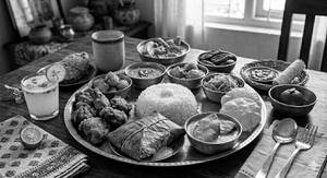 Jamai Sasthi Spl Fish Thali