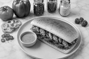 Chilly Chicken Sandwich With Ranch Yoghurt