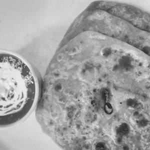 Dal fry + 3 butter paratha