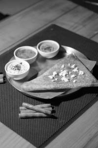 Ghee Paneer Dosa