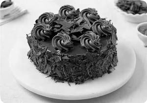 Choco Excess Premium Cake [500 Grams]