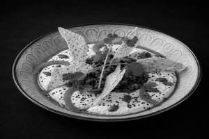 Keema Bil Laban - Thick Garlic Curd With Chicken Keema