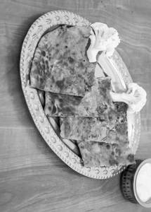 Gobhi Paratha with Curd