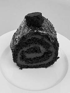 Chocolate Truffle Swiss Roll