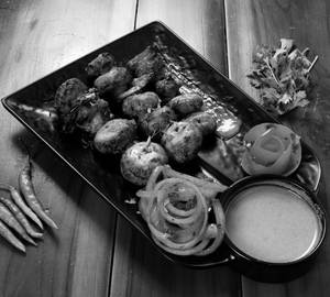 Achari Mushroom Tikka