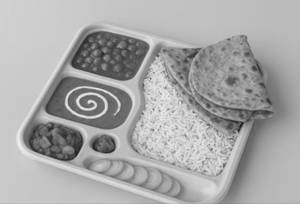 Plain Thali