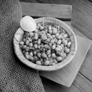 Boiled Peanut Chaat