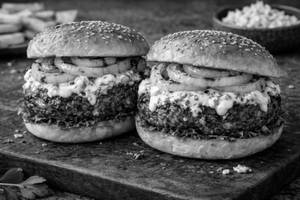 Mutton Blue Cheese Burger