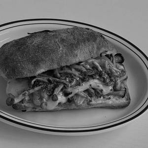Spicy Mushroom Sandwich