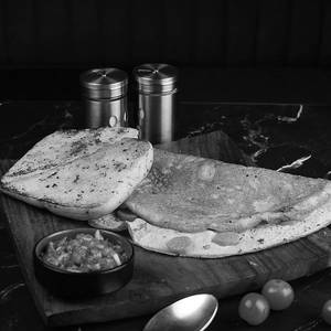 Chicken Salami & Sausage Omelette {3 Eggs} With Bread & Dip (new O)
