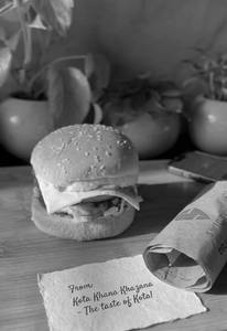 Paneer cheese burger