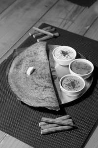 Ghee Pudi Dosa