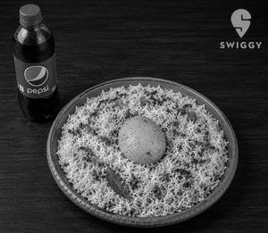 Aloo Biryani With Pepsi Soft Beverage [400 Ml]
