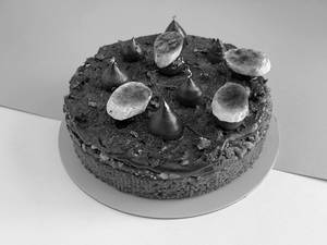 Refined Sugar Free- Banana Walnut & Dark Chocolate Cake