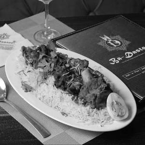 Andhra Mutton Roast Biryani