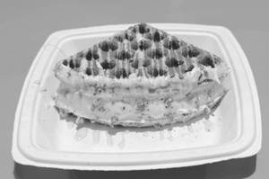 Red Velvet Waffle Sandwich