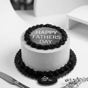 Father's Day Blue Truffle Cake-O