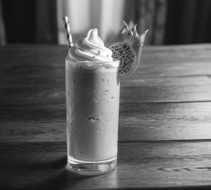Dragon fruit milkshake