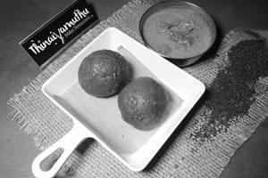 Ragi Kali With Naatu Koli Kulambu