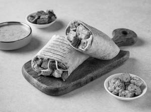 Paneer Caesar Salad Wrap