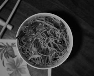 Egg Hakka Noodles
