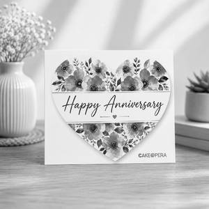Happy Anniversary Card (1 Pcs)