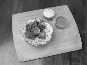 Pulao Rice With Mutton Ghee Roast