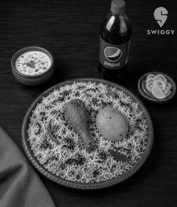 Chicken Biryani With Pepsi Soft Beverage [400 Ml]