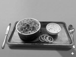 Veg Dum Biryani With Raita Meal