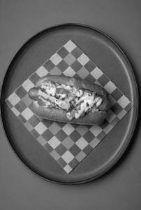 Cajun Chicken Hot Dog
